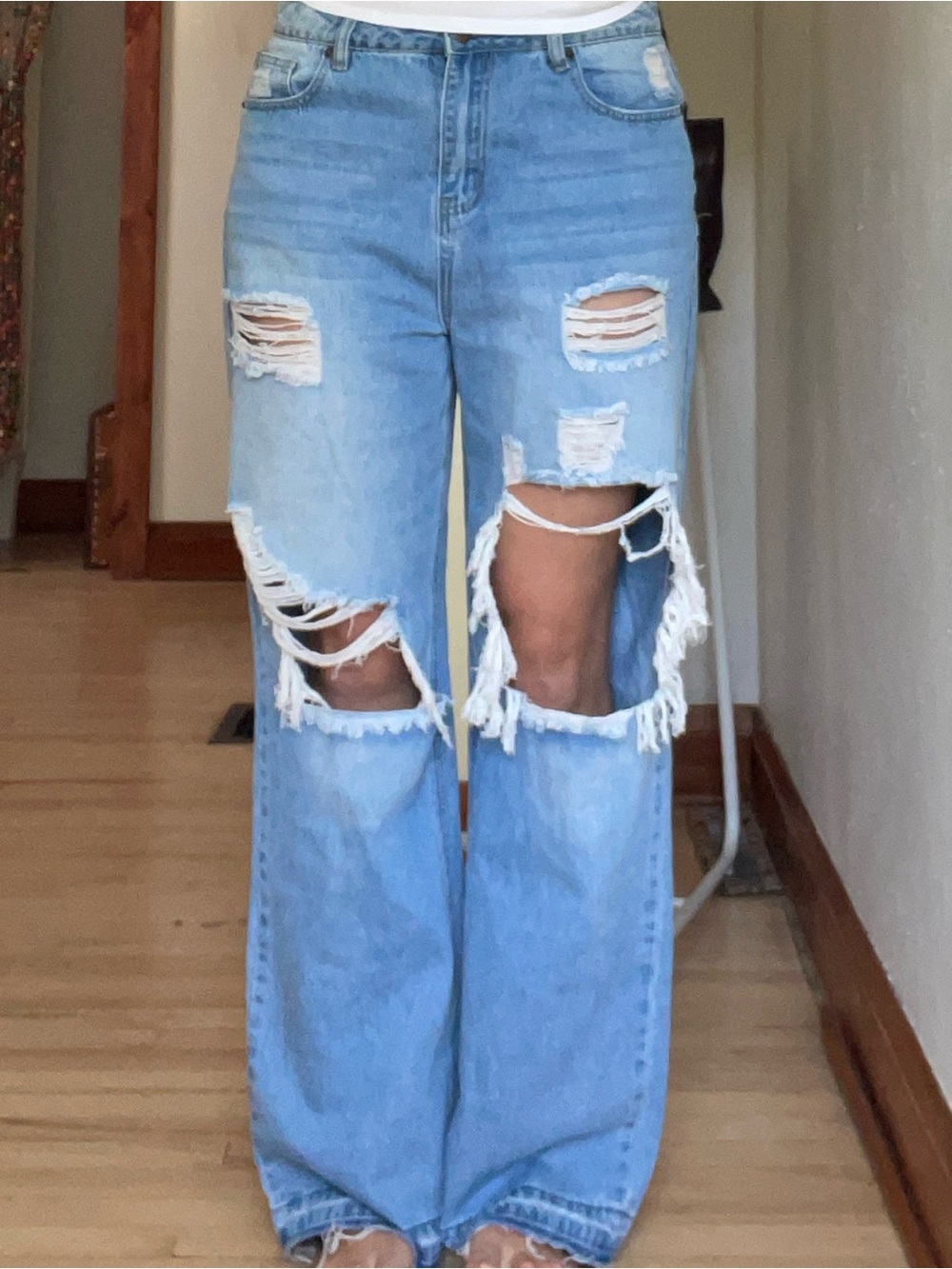 High Rise Baggy Jeans
